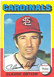 1975 Topps Baseball Cards      453     Claude Osteen